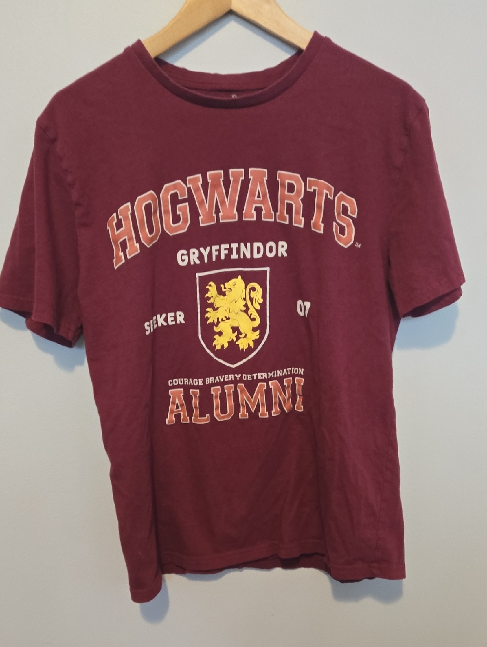 Warner Bros. Harry Potter Maroon Graphic Tee